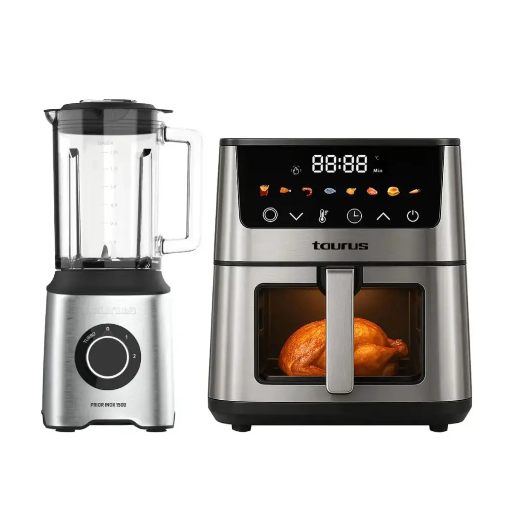 Ticket - Freidora de Aire Taurus Mod. Silver Fryer II + Licuadora Taurus Mod. Prior Inox 1500